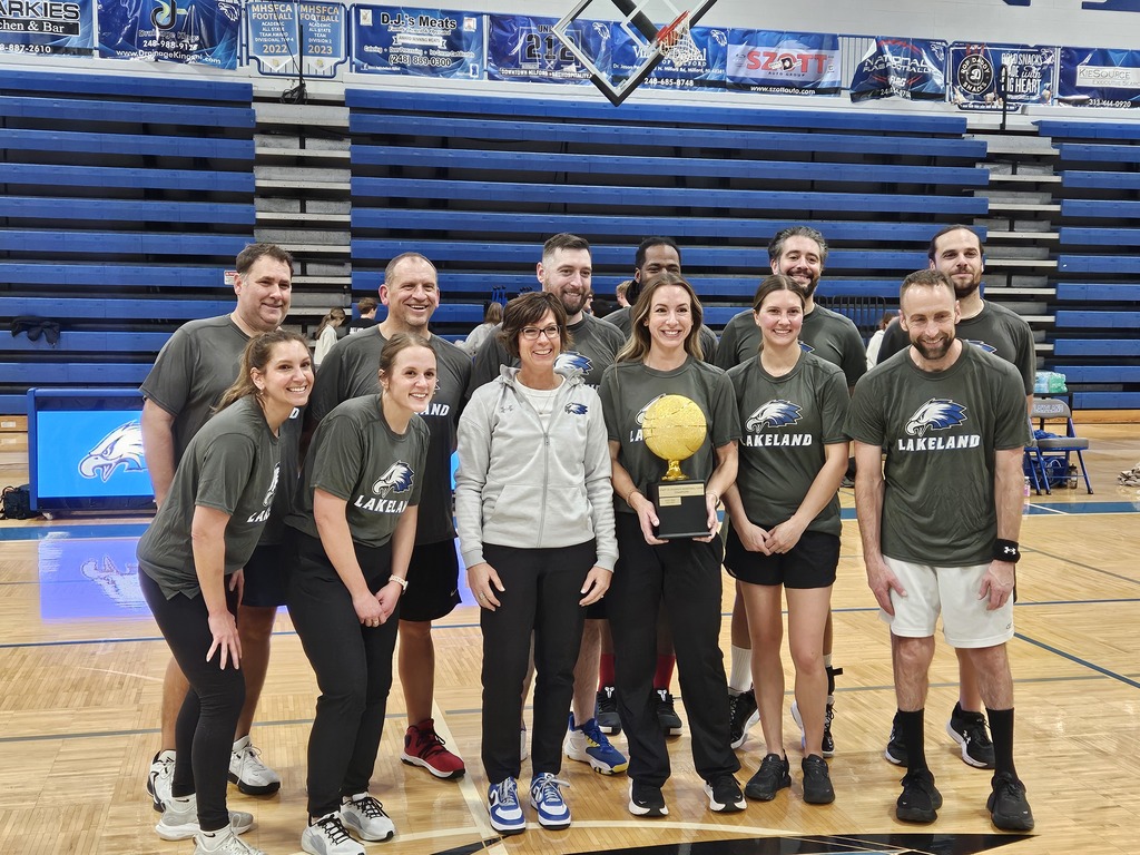 LHS Staff v students bball game