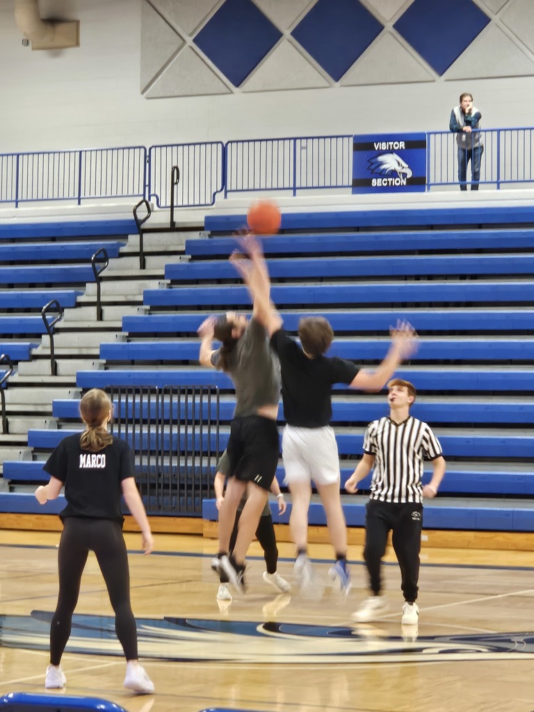 LHS Staff v students bball game