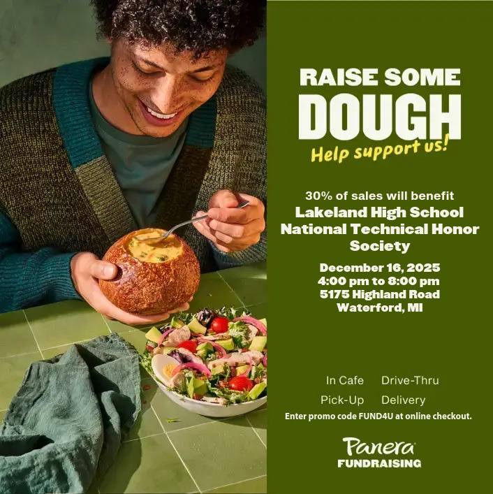 Panera Fundraiser for NTHS