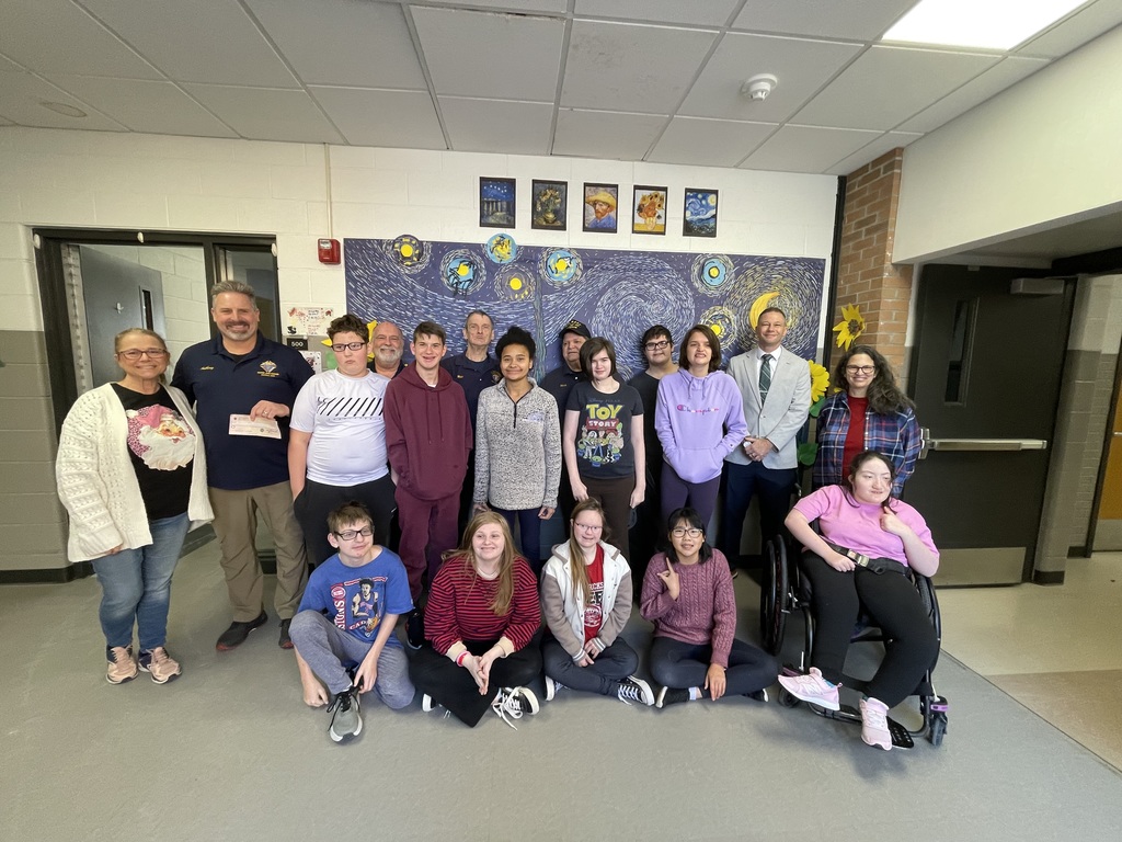 This past Thursday, four members of the Knights of Columbus visited Milford High School to present a generous donation to the Student Support Services Department. Their contribution of $1,500 will be used to purchase much needed supplies for students across the district. During their visit, the Knights spent time engaging with students, who were thrilled and deeply appreciative of their kindness. We are grateful for the Knights’ continued partnership and their commitment to supporting our Huron Valley Schools community.