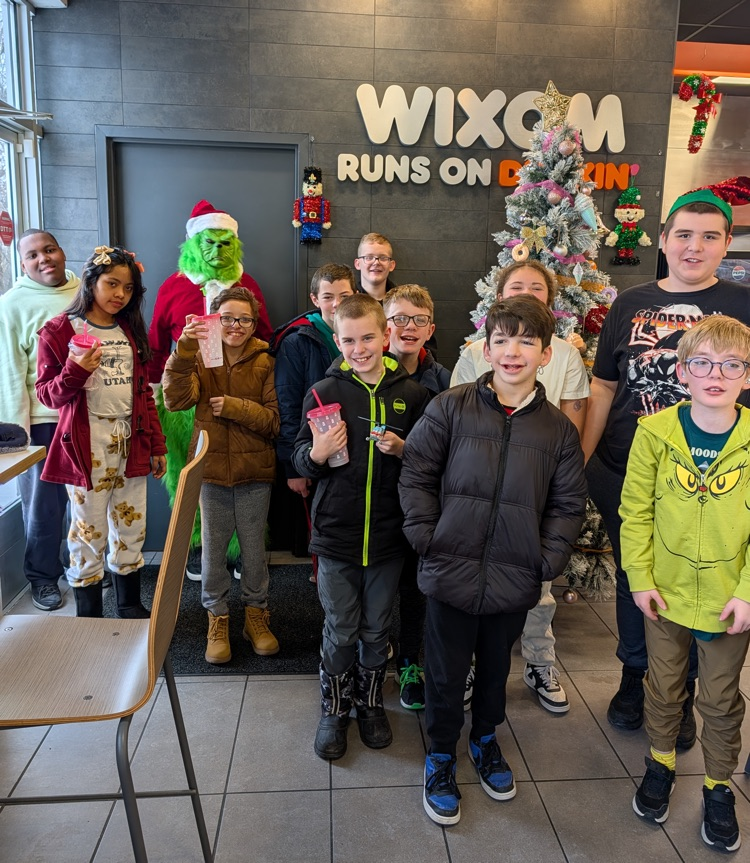 Ms. Buell and Mr. Williams' classes took a trip Dunkin today for Community Based Instruction. Thank you Dunkin of Wixon for being so welcoming and working with our students! #wearemuir
