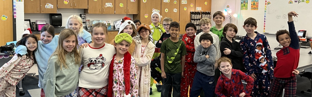 We are having so much fun with Pajama Day!