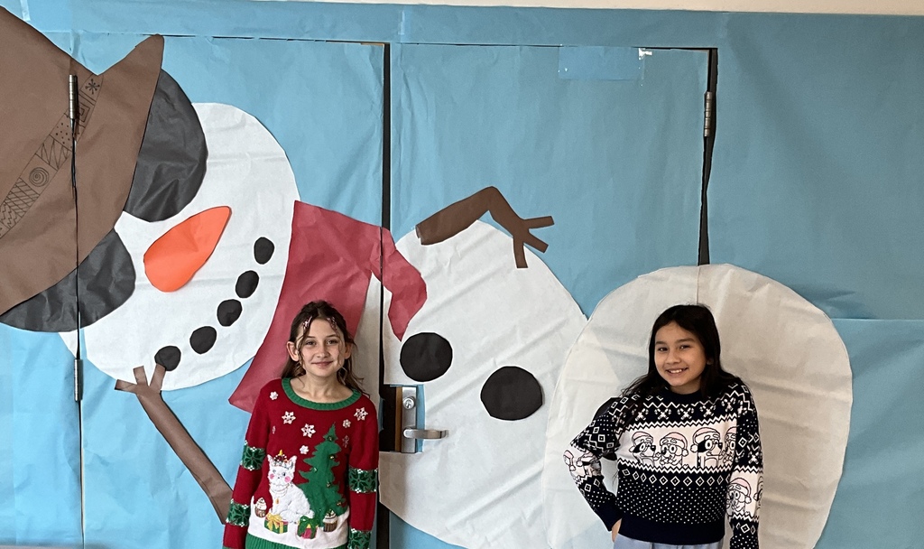 Our students loved holiday sweater day!