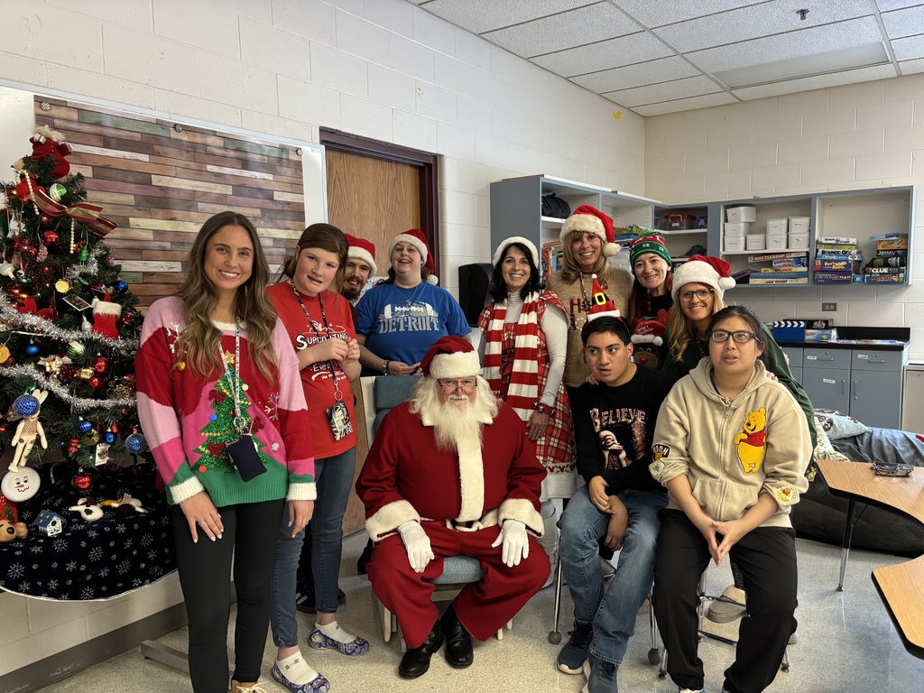 students in the Adult Transition Services at Oak Valley Center enjoyed a wonderful holiday celebration