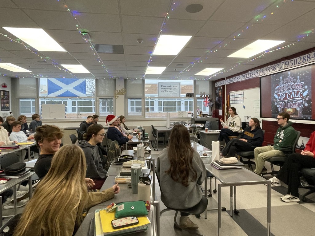 Milford alums speak to current students about testing