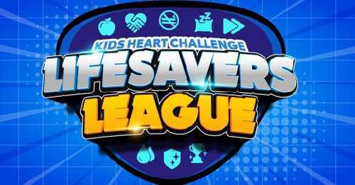 Kids heart challenge logo
