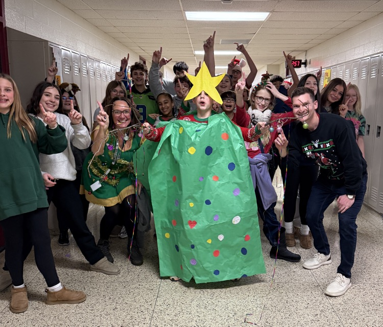 We head into break with the annual Margaret E. Muir Holiday Tree Parade! Mr. DeBono's class took 1st, Ms. Marszalek 2nd and Ms. Marshall 3rd. Thanks to all of our participants! Have a great break Colts!