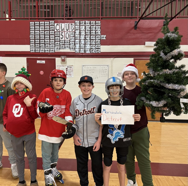 We head into break with the annual Margaret E. Muir Holiday Tree Parade! Mr. DeBono's class took 1st, Ms. Marszalek 2nd and Ms. Marshall 3rd. Thanks to all of our participants! Have a great break Colts!