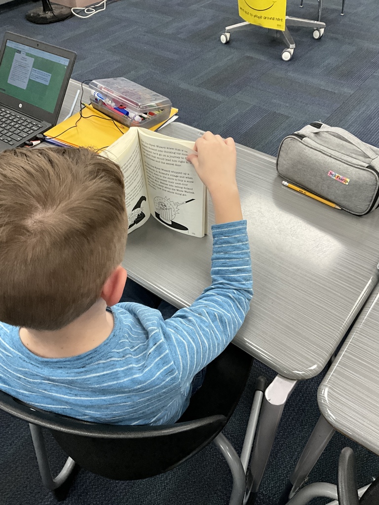 Reading in Mrs. Spring's class is awesome.