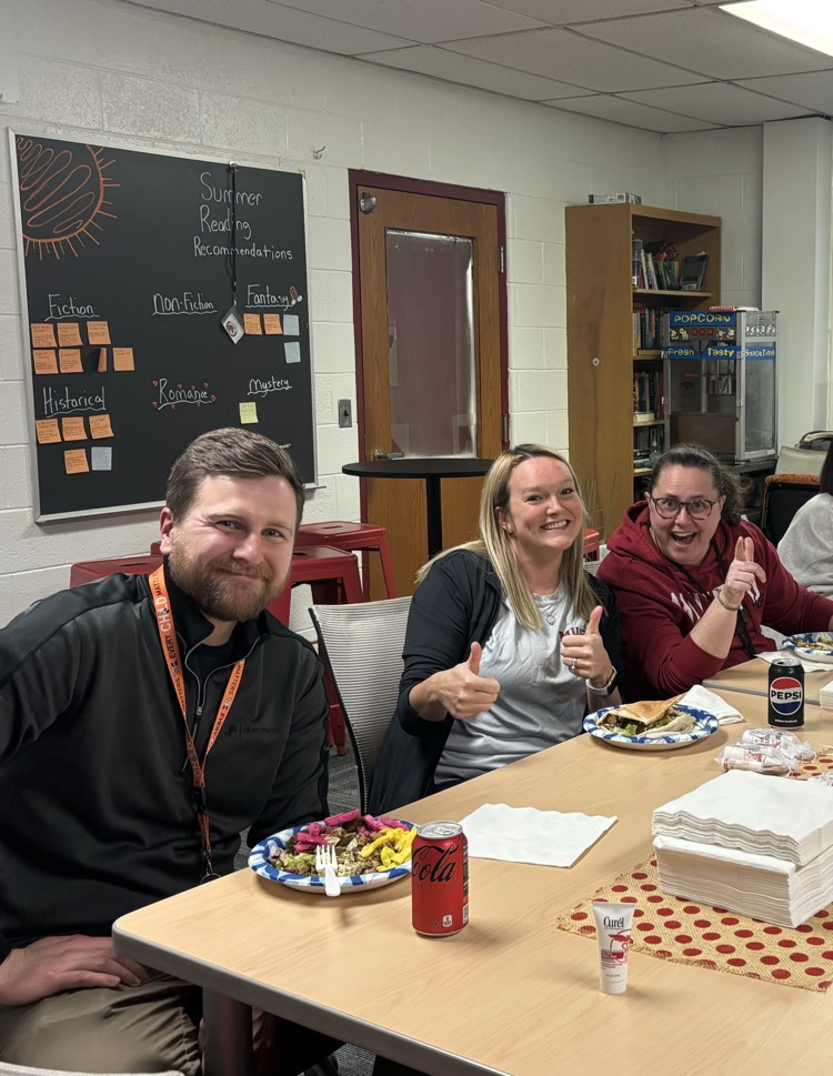 Thank you to the Swarthout family for this week's Adopt a Lounge. The wonderful lunch was much appreciated! #wearemuir #community