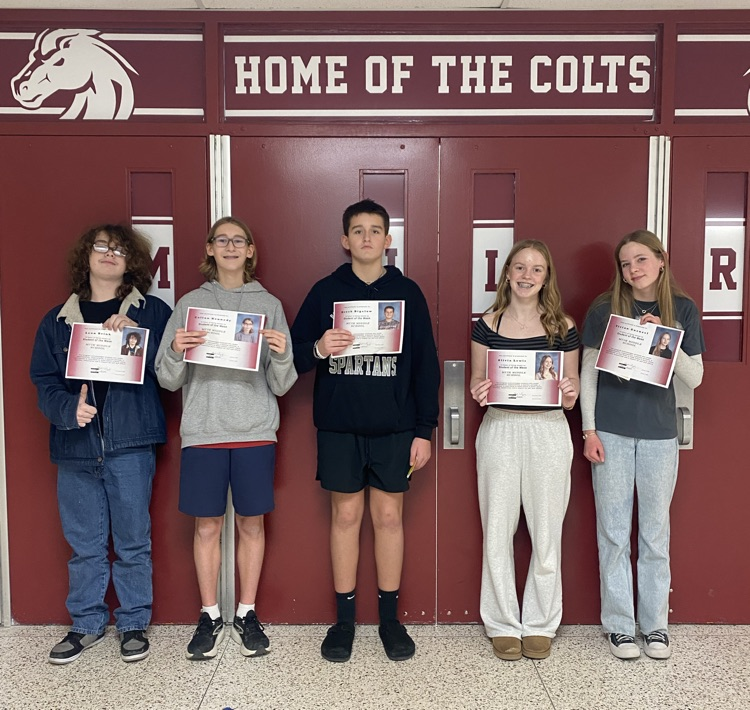 Congratulations to our recent Students of the Week! #wearemuir #makingmuirbetter