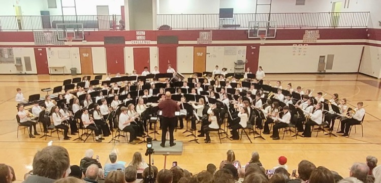Congratulations to Muir's 6th Grade Beginning Band on an amazing first concert! #wearemuir