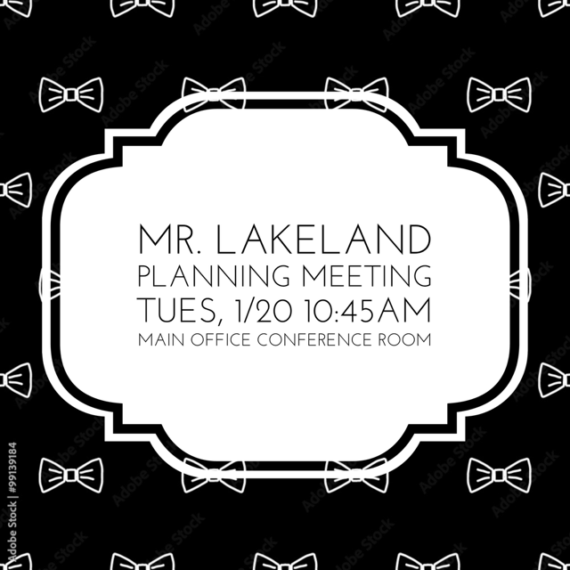 Mr. Lakeland Meeting