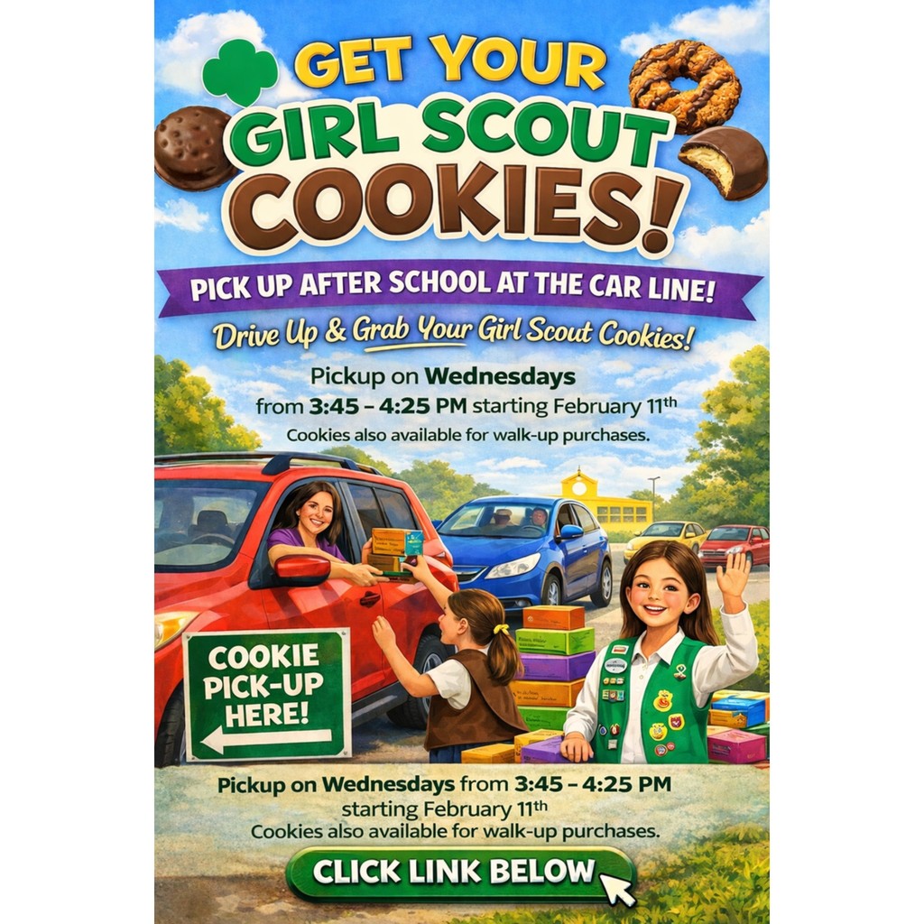 get your girl scout cookies flyer