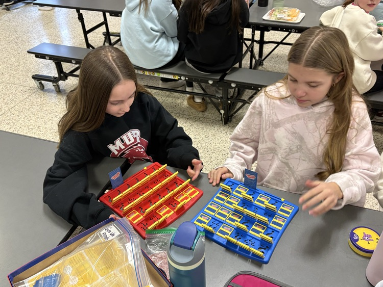 Thank you to our PTO for providing our students with brand new lunch games to check out and play! #wearemuir