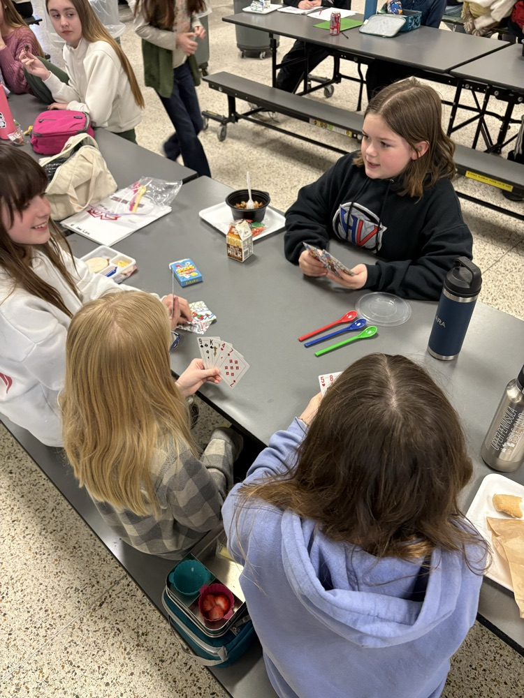 Thank you to our PTO for providing our students with brand new lunch games to check out and play! #wearemuir