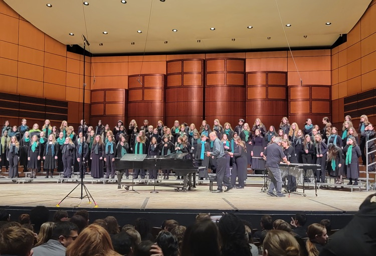 Congratulations to these amazing Muir students who performed with the SSA State Honors Choir to kick off this year's Michigan Music Conference in Grand Rapids. Go Colts! #wearemuir  