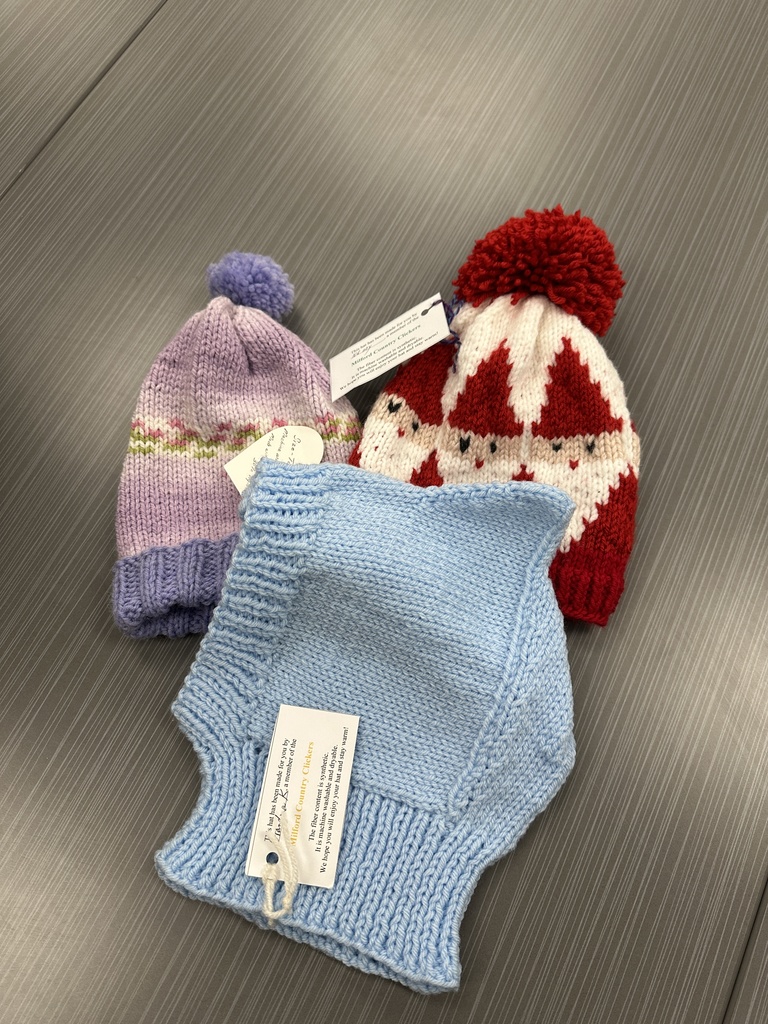 Milford Country Clickers Knit Hats selection