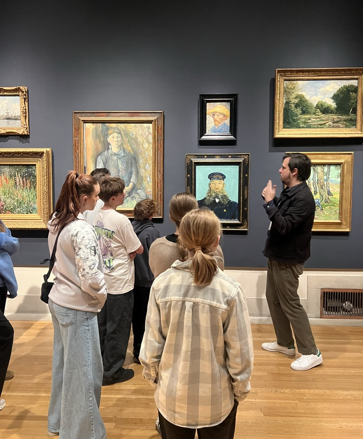 Muir Design students had a great time visiting the DIA. Students were able to tour the museum and participate in hands on learning! #wearemuir