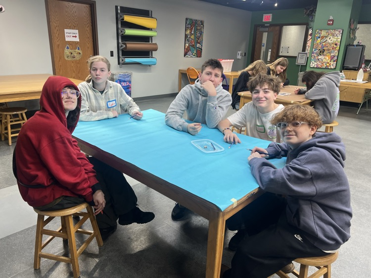 Muir Design students had a great time visiting the DIA. Students were able to tour the museum and participate in hands on learning! #wearemuir