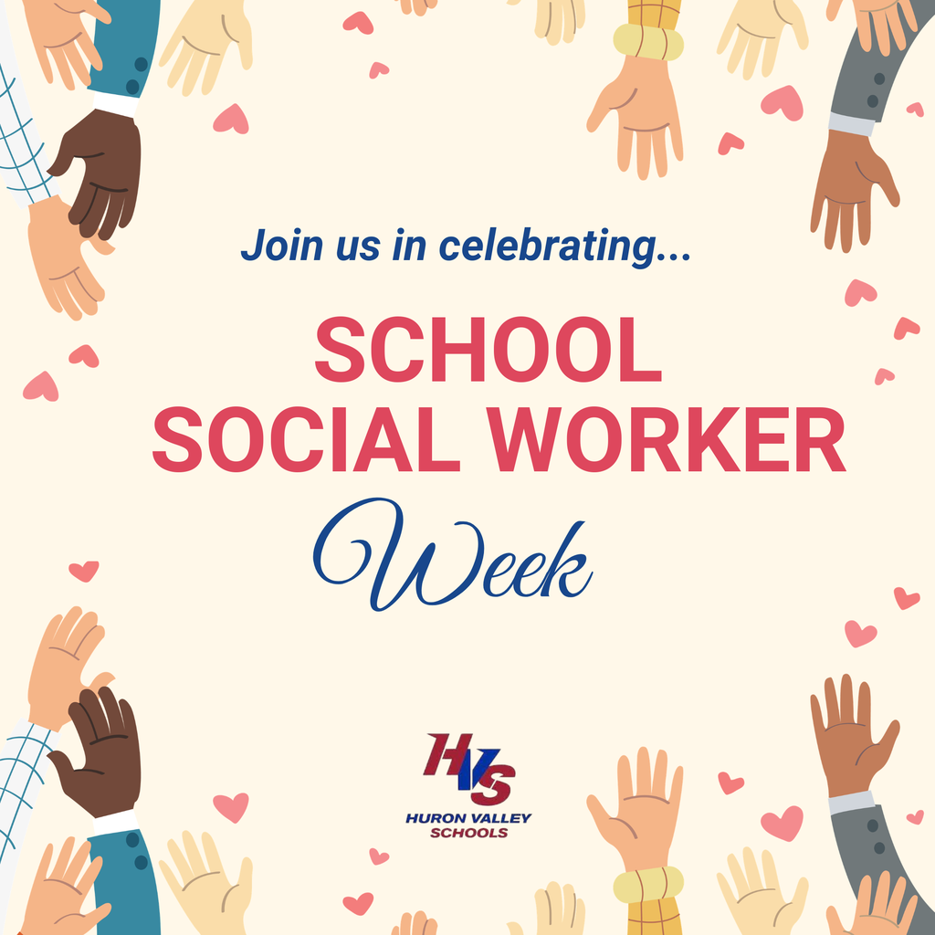 Graphic celebrating National School Social Work Week 2026 which is observed from March 1–7