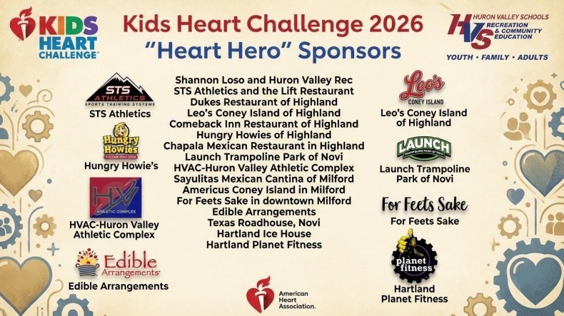 A huge thank you to our sponsors!