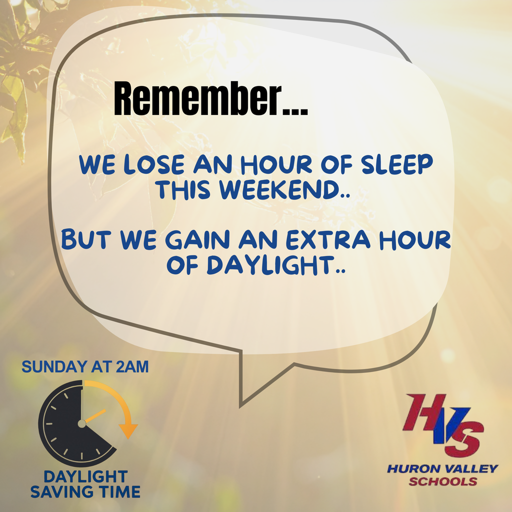 gfx reminder of daylight saving time this weekend... we lose an hour of sleep this weekend..   but we gain an extra hour of daylight..