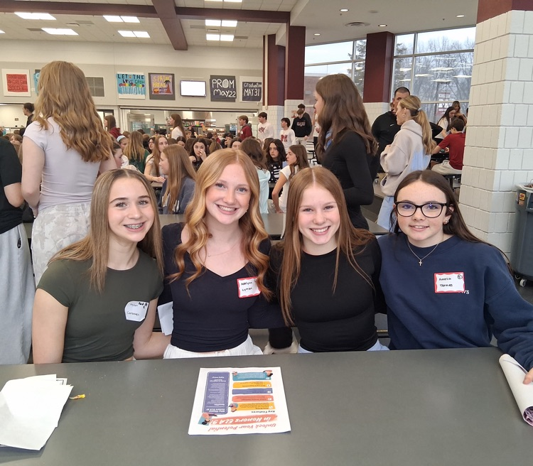 Thank you Milford High School for hosting our 8th graders yesterday. They had a great time and learned a lot! #wearemuir #weareHVS