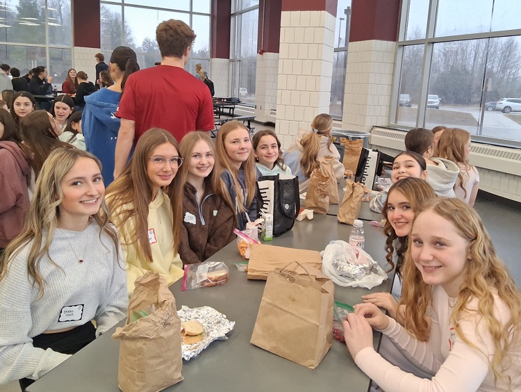 Thank you Milford High School for hosting our 8th graders yesterday. They had a great time and learned a lot! #wearemuir #weareHVS
