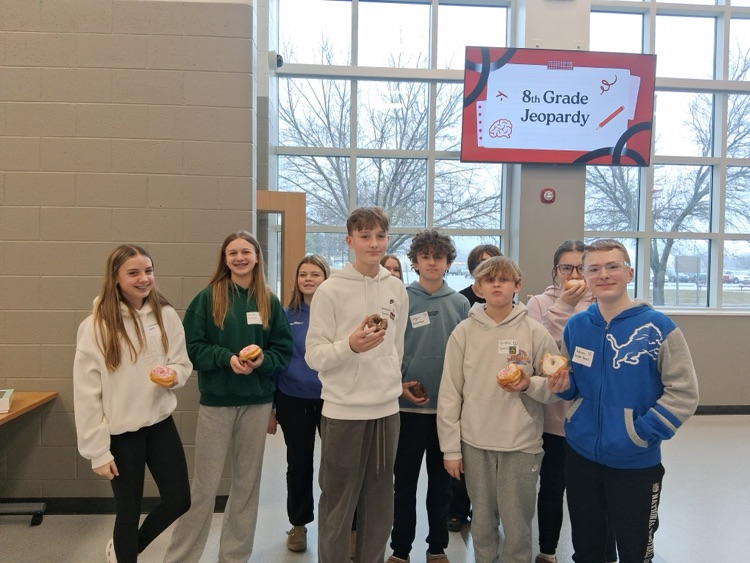 Thank you Milford High School for hosting our 8th graders yesterday. They had a great time and learned a lot! #wearemuir #weareHVS