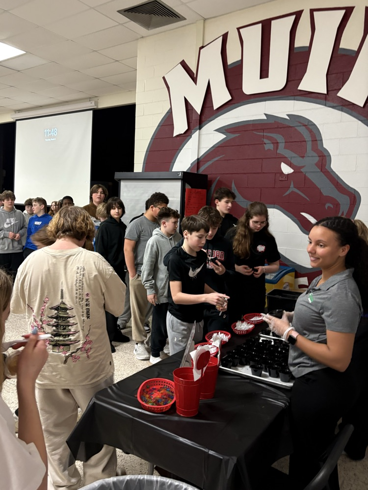 Thank you Axcion and Vaneerden Food Services for providing our students with samples and taking their feedback on future lunches! #wearemuir
