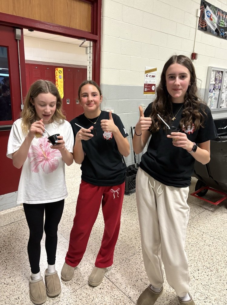 Thank you Axcion and Vaneerden Food Services for providing our students with samples and taking their feedback on future lunches! #wearemuir