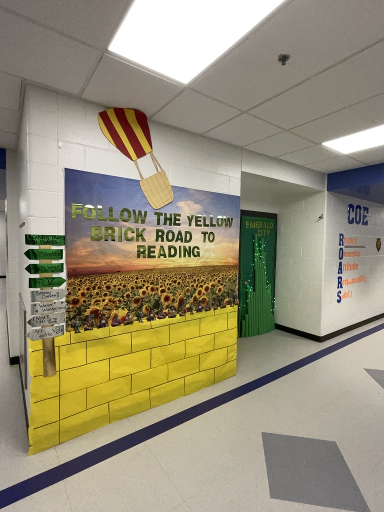 Our doors have been transformed for March is Reading month. Check out Mrs. T's!