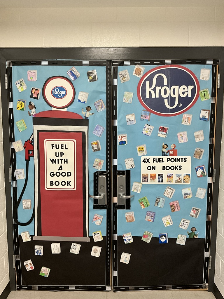 Our doors have been transformed for March is Reading month. Check out 4th grades!