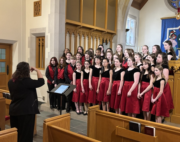 Muir's 7th & 8th grade Choir students recently traveled to the MSVMA District 4 Choral Festival. Both groups scored high enough for a 1st division rating, which qualifies both groups to continue to State Choral Festival in May. Go Colts! #wearemuir