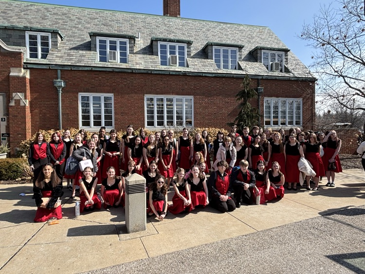 Muir's 7th & 8th grade Choir students recently traveled to the MSVMA District 4 Choral Festival. Both groups scored high enough for a 1st division rating, which qualifies both groups to continue to State Choral Festival in May. Go Colts! #wearemuir
