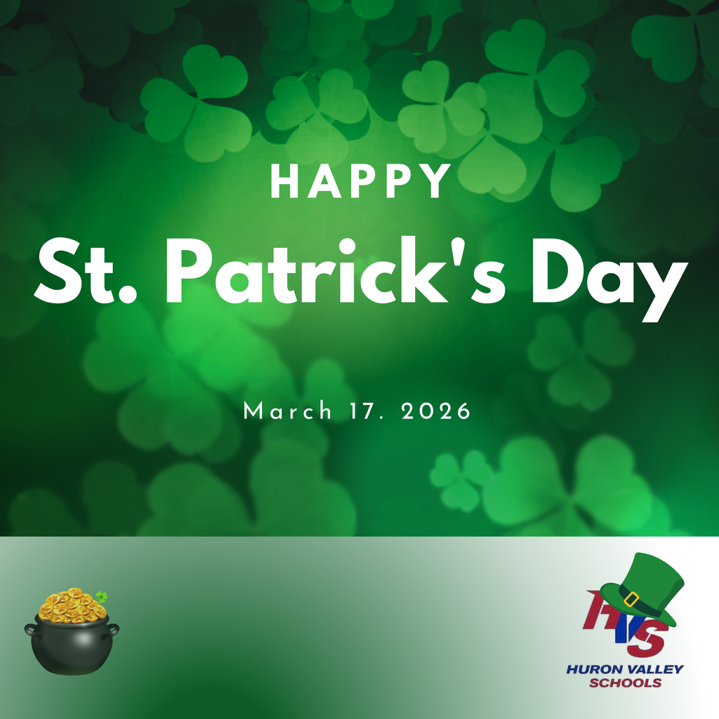 Green images with cloverleafs & the words "happy st.. patrick's day"