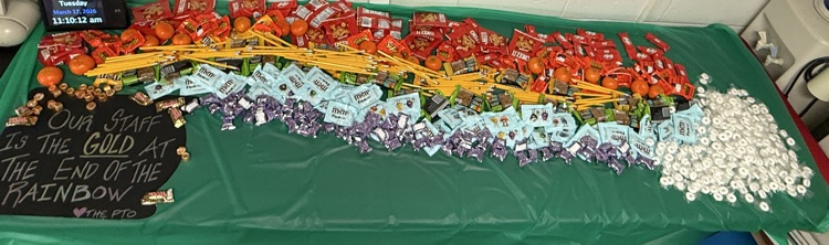 Thank you to our amazing PTO for a little St. Patrick's Day surprise! #wearemuir