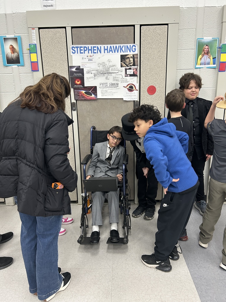 Student dressed up as Stephen Hawking