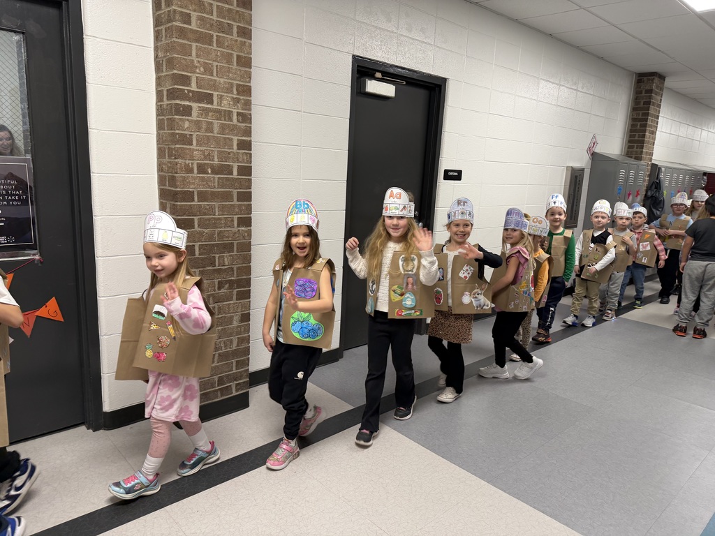 kindergarten ABC parade