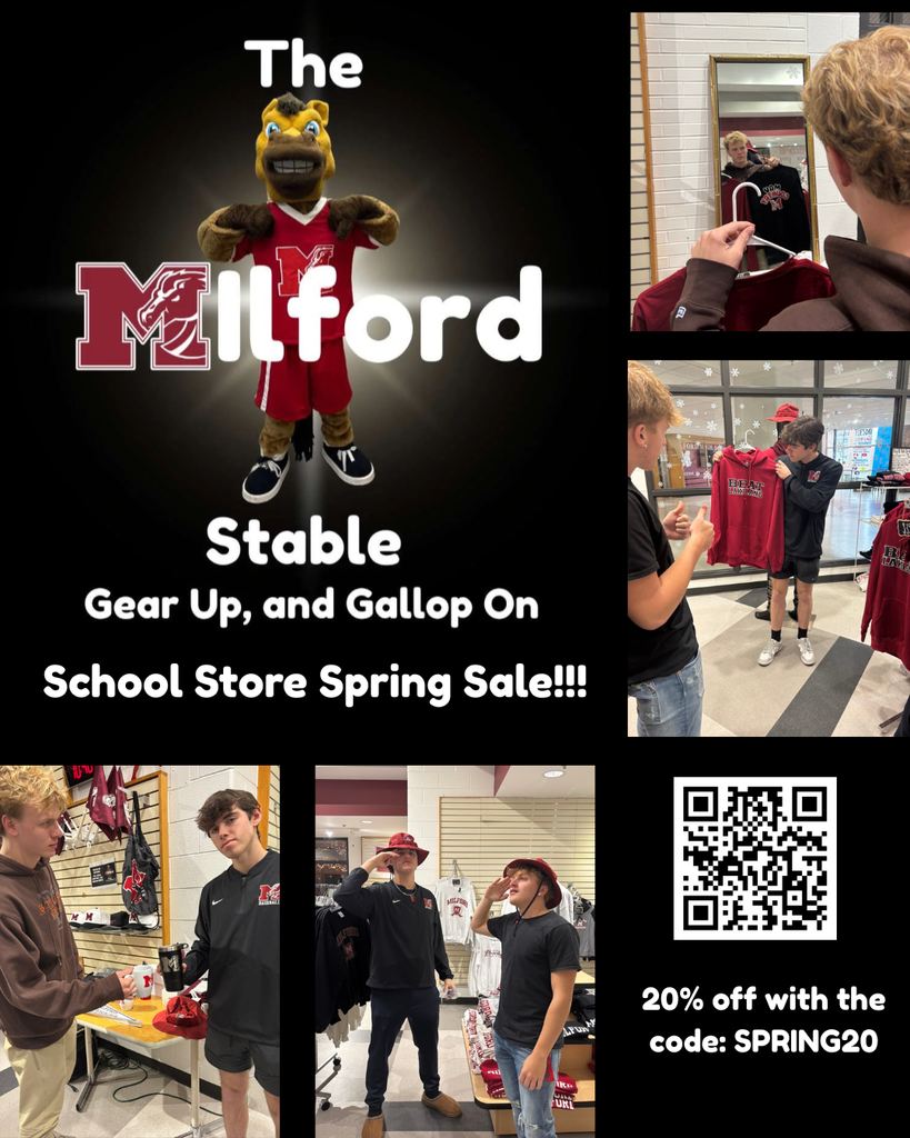 Spring sale has begun! Use the code: SPRING20 for 20% off https://themilfordstable.square.site/