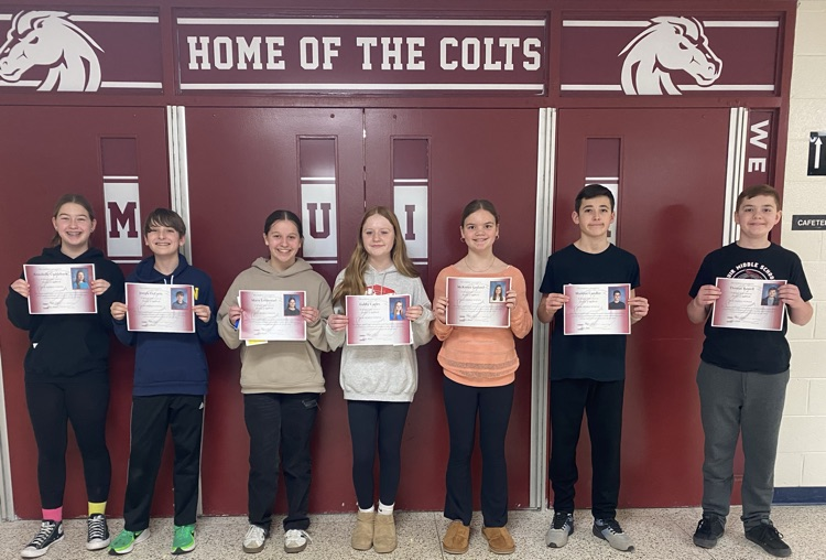 Congratulations to our recent Students of the Week! #wearemuir #makingmuirbetter