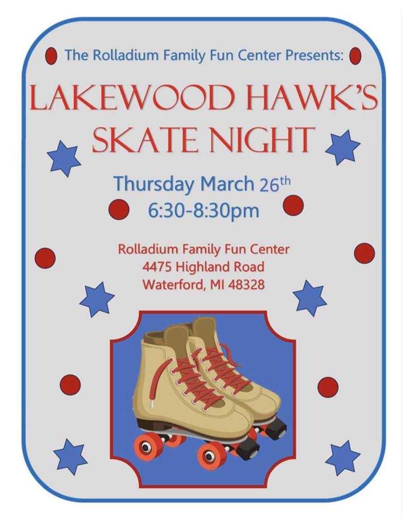 skate night flyer