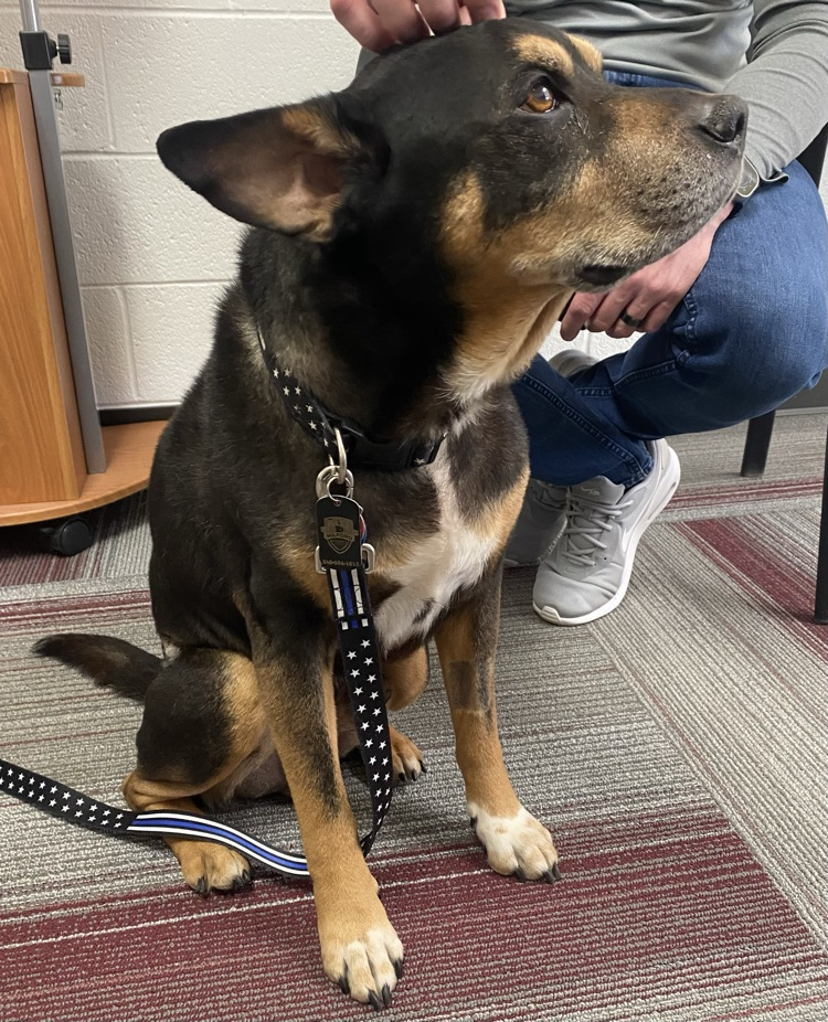Muir had a special visitor to the office today. It was great to meet Lil' Craig! #wearemuir #community