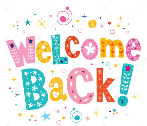 Welcome back!