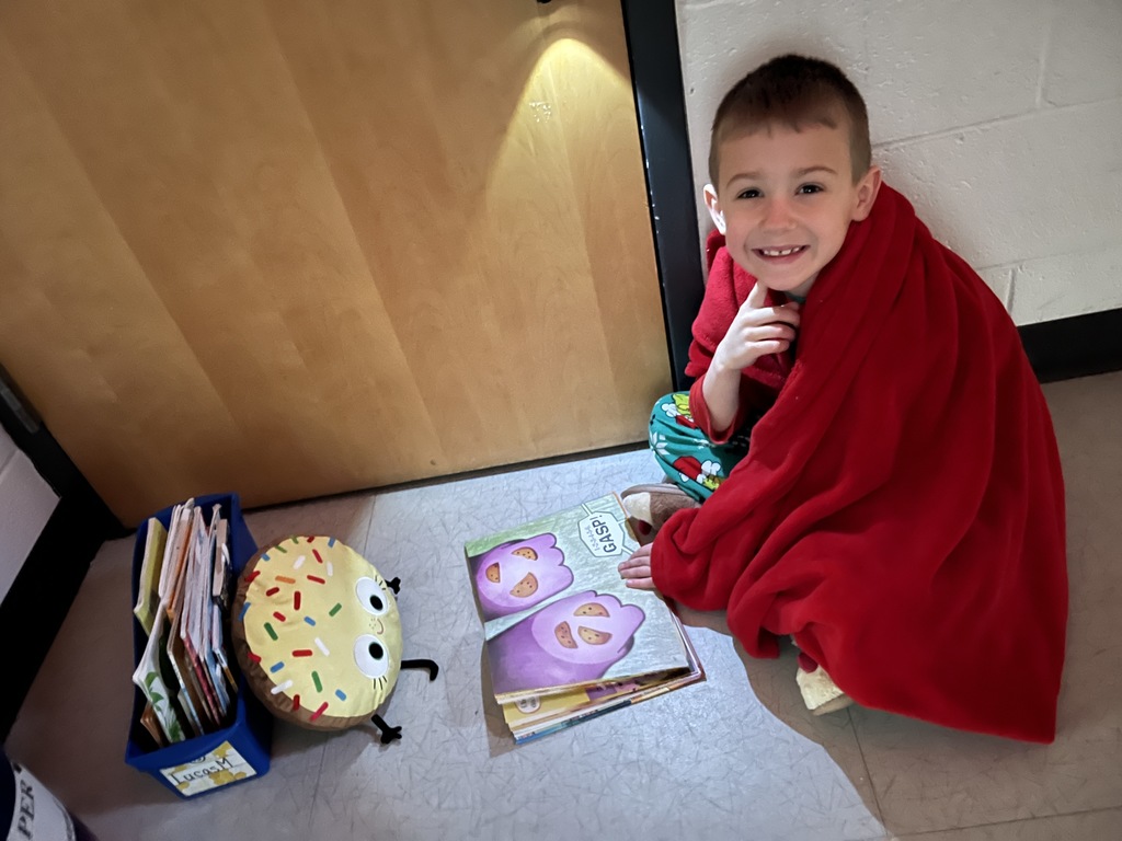 Today was cozy reading day.