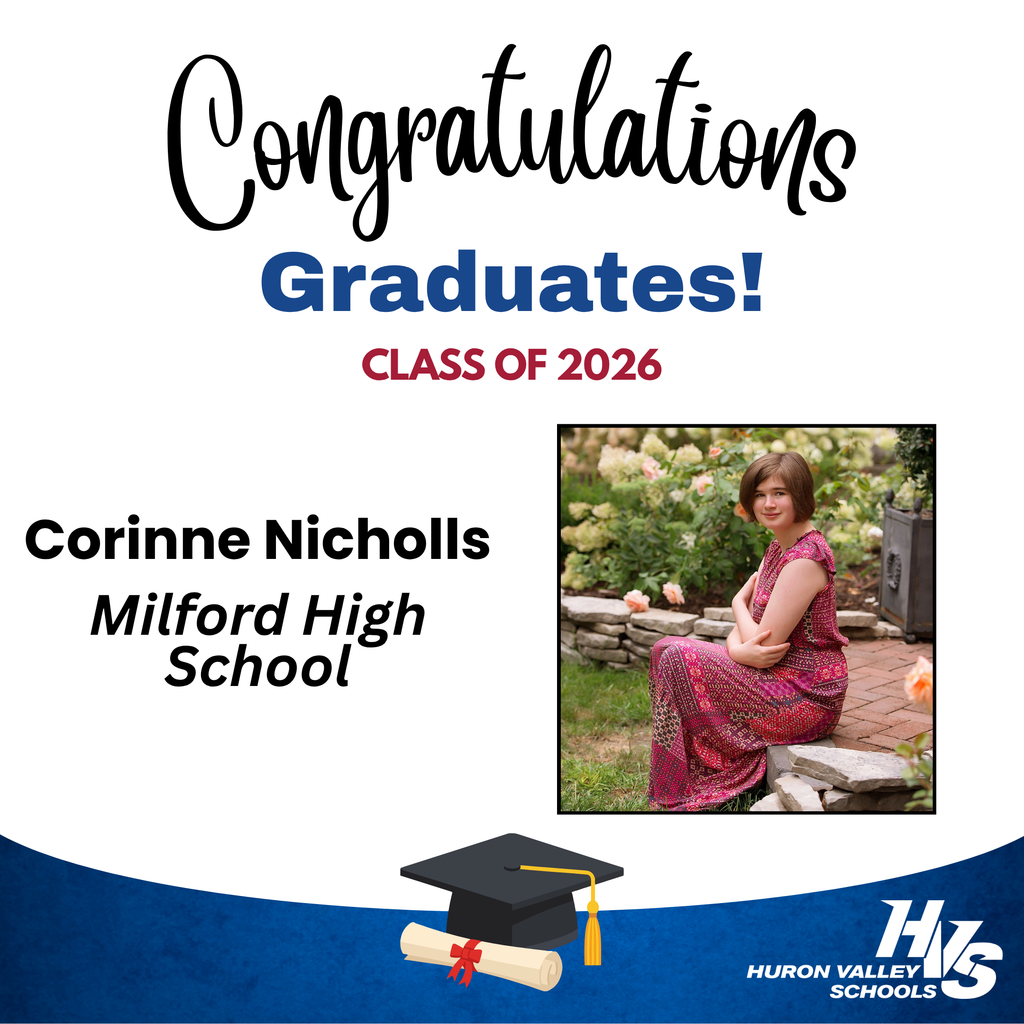 gfx for corinna nicholls - milford high graduate