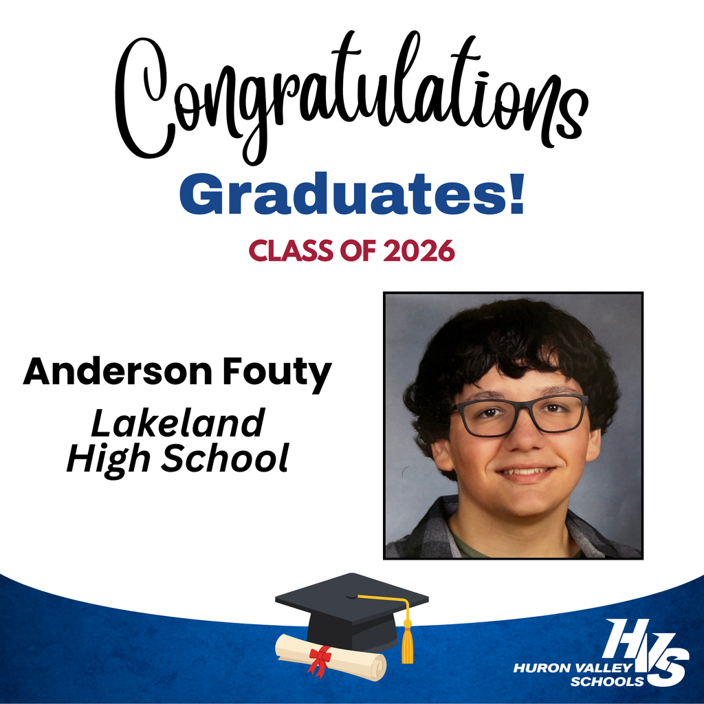 gfx of anderson fouty - lakeland high school graduate
