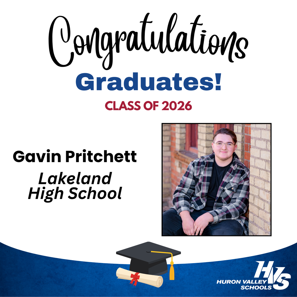 gfx of gaving pritchett - LHS graduate