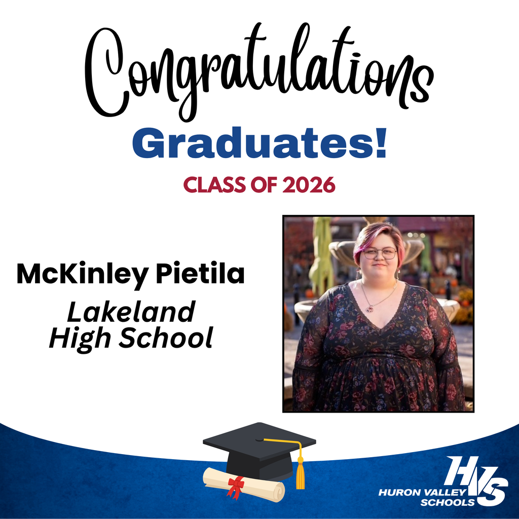 gfx honoring mckinely pietila -- lakeland graduate